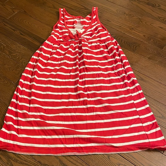 🔥 3/$25 - Red and white striped dress - Picture 1 of 3